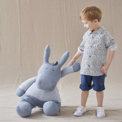 PACO PLUSH LARGE BLUE NOUKIE'S3